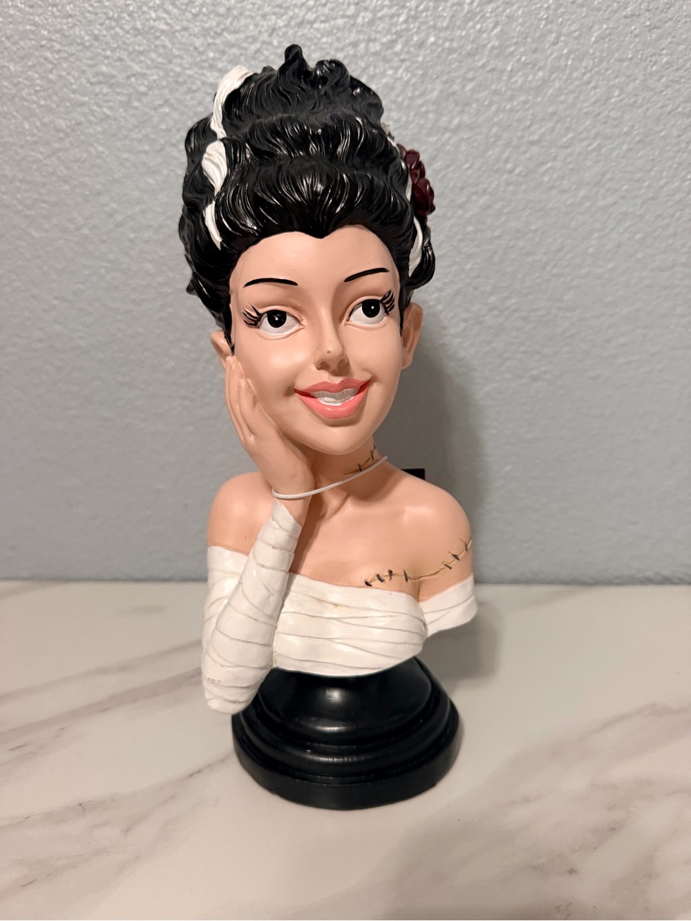 Bride of Frankenstein bust